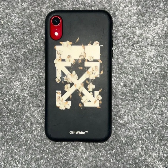 OFF-WHITE iPhone XR iPhoneケース OFF WHITE NIKE AIR JORDAN SNEAKERS iPhone XR Case Cover